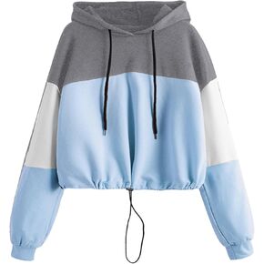 بلوفر سويت شيرت نسائي كاجوال بأكمام طويلة من SweatyRocks in Kuwait