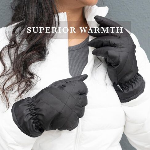 isotoner Womens Sleekheat Glove W/Quilting in Saudi Arabia