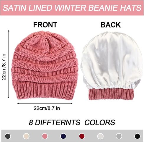 Jadive 8 Sets Winter Glove and Hat Set Chunky Knit Beanie Hat Warm Touchscreen Gloves Soft Beanie Cap Texting Gloves for Women Men Indoor Outdoor Activities, 8 Colors in Saudi Arabia