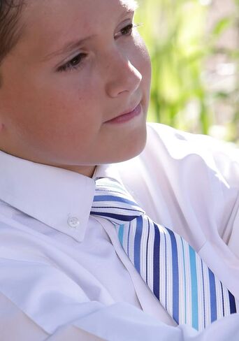 Boys First Communion Tie and Chalice Tie Pin in Gold-Tone, 45-inch in Saudi Arabia
