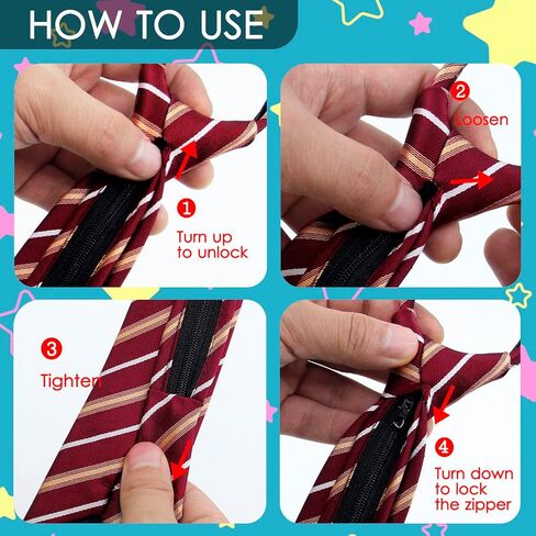 Mantieqingway Boys Tie, Kids Adjustable Necktie Corbatas Para Niños Pre-tied Zipper Tie for Graduation School Uniform 5-12 yr in Saudi Arabia