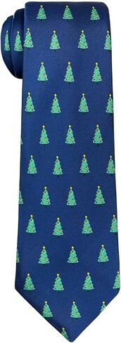 Retreez Christmas Joyful Christmas Tree Pattern Boy's Tie - 8-10 years in Saudi Arabia