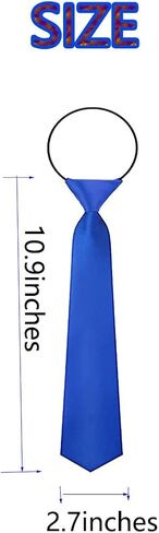 بوترفوني 4 قطع ربطة عنق للاولاد بحزام رقبة مرن مربوطة مسبقا للاطفال الصغار، متعددة الالوان، 10 انش, متعدد الألوان in Kuwait