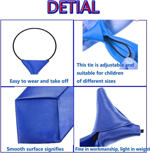 بوترفوني 4 قطع ربطة عنق للاولاد بحزام رقبة مرن مربوطة مسبقا للاطفال الصغار، متعددة الالوان، 10 انش, متعدد الألوان in Kuwait