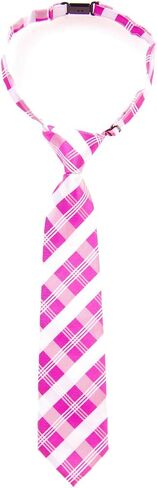 Retreez Tartan Plaid Patterns Woven Microfiber Pre-tied Boy's Tie in Saudi Arabia