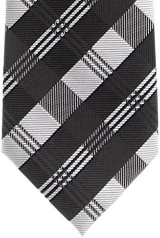 Retreez Tartan Plaid Patterns Woven Microfiber Pre-tied Boy's Tie in Saudi Arabia