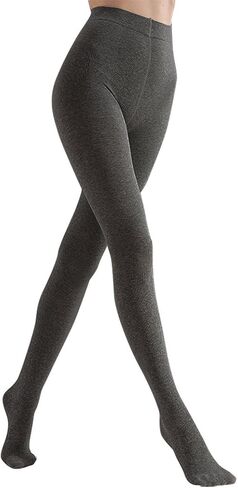 TOCONFFON Women's Winter Leggings Warm Opaque Tights, Stretchy Cotton Tights 140 Denier in Kuwait