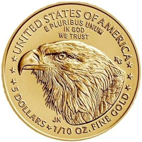 اطار من الفضة الاسترلينية لعملة النسر الذهبية 1/10 in Saudi Arabia