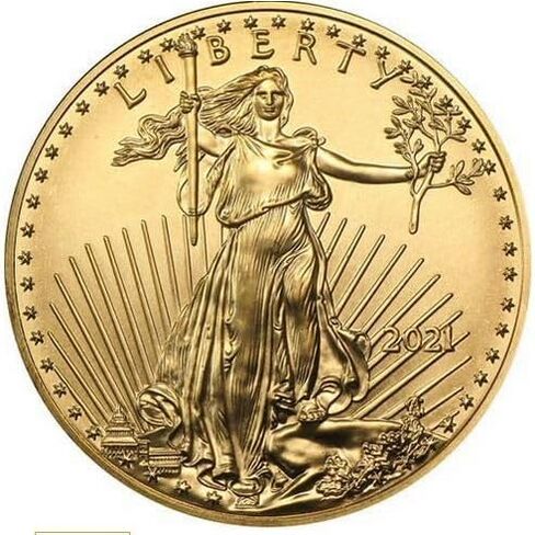 اطار من الفضة الاسترلينية لعملة النسر الذهبية 1/10 in Saudi Arabia