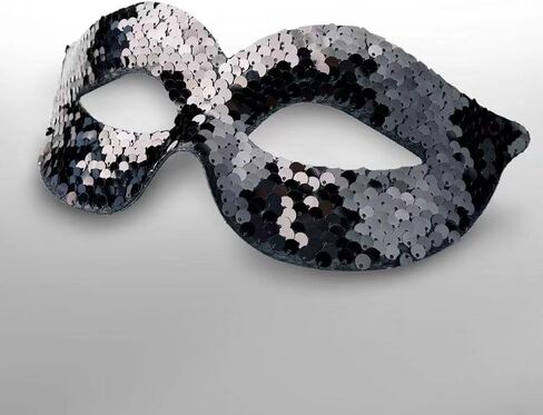 ARK Survivor Unisex Sequin Mardi Gras Mask For Carnival Halloween Club Rave Mask in Saudi Arabia
