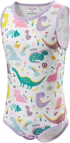 CutiePlusU Cotton Button Crotch Bodysuits Adult Romper Sleeveless Onesie for Men Print in Saudi Arabia