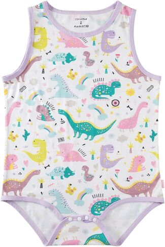 CutiePlusU Cotton Button Crotch Bodysuits Adult Romper Sleeveless Onesie for Men Print in Saudi Arabia