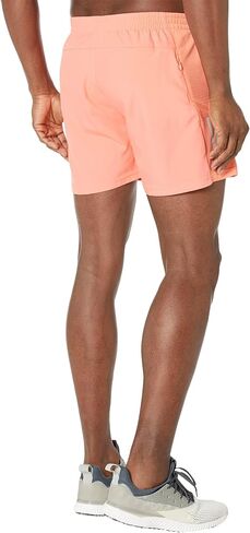 adidas Men's Own The Run Shorts, Coral Fusion/Reflective Silver, Medium 5 inches in Saudi Arabia