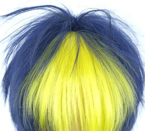 Short Straight Layered Heat Resistant Fiber Synthetic Wigs for Cosplay Party Costume (Red) in Saudi Arabia