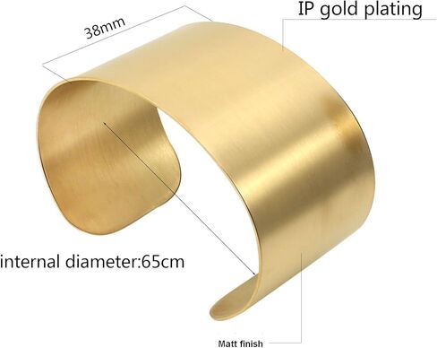 COUYA Silver Wide Grooved Cuff Bangle for Women Lady Stainless Steel Shiny Punk Bracelet in Saudi Arabia