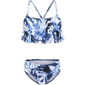 Girls Two Piece Swimsuits Bikini Bathing Suit Hawaiian Swimwear for Kids 3-16 Years in Kuwait