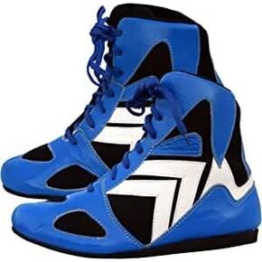 Right Punch Professional Boxing Shoes Breathable Wrestling Shoes, Training Shoe for Adult & Youth Men Women Non Slip Rubber Sole Lightweight Boots