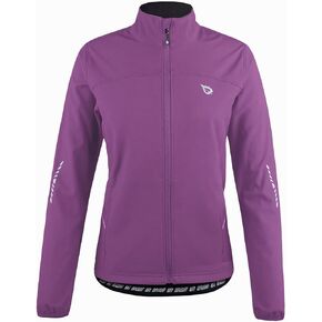 BALEAF Women's Cycling Jacket Windproof Thermal Winter Running Cold Weather Gear Waterproof Softshell Warm