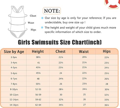 Girls Two Piece Swimsuits Bikini Bathing Suit Hawaiian Swimwear for Kids 3-16 Years in Kuwait