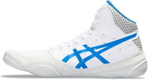 ASICS Men's Snapdown 3 Wrestling Shoes, 5, White/Classic RED in Saudi Arabia