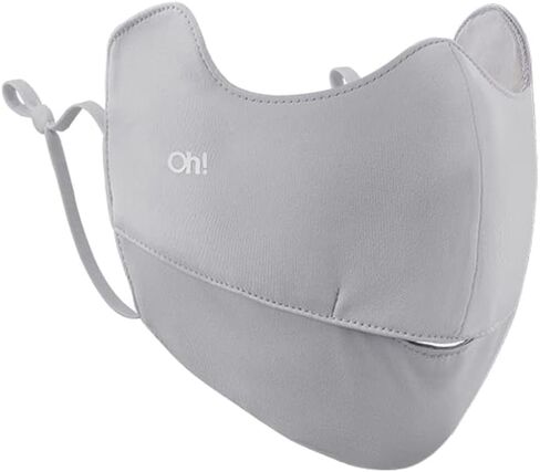 OHRAIN Anti-UV Face Cover UPF50+ with Canthus Protective & Breathable Open Washable Reusable SLN3M308 in Saudi Arabia