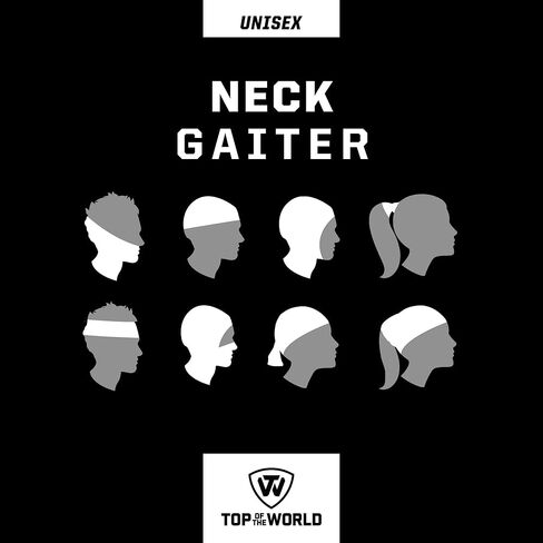 Top of the World Multipurpose Neck Gaiter Scarf Urban Team Color Camo Icon in Kuwait