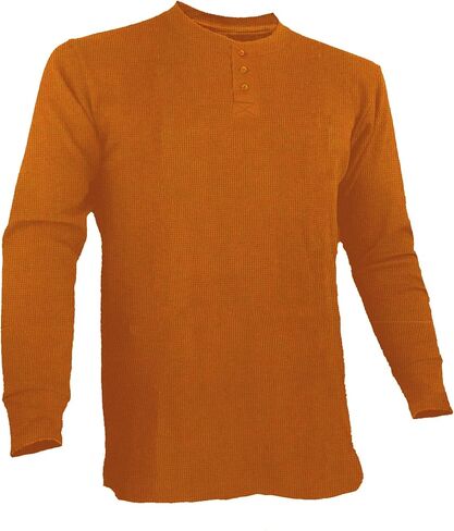 قمصان Henley الحرارية للرجال من Styllion - كبيرة وطويلة - ثقيلة الوزن THLS in Kuwait
