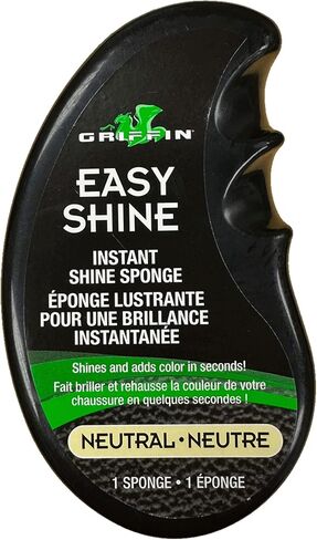 GRIFFIN Easy Shine Shoe Polish - Premium Instant Shoe Shine Sponge - Shoe Shine and Shoe Polisher in Saudi Arabia