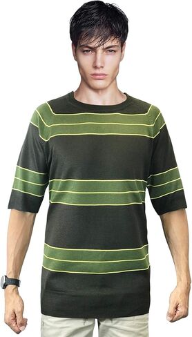 Kurt Sweater Cobain Green Striped Shirt Costume (L) (SIZE 3) in Saudi Arabia