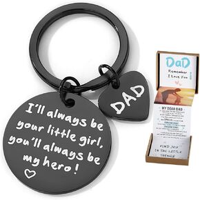 THEMEROL Unique Keychain Gifts for Dad - Cool Pull Out Gift Box Designed Especially for Dad on Birthday/Fathers Day