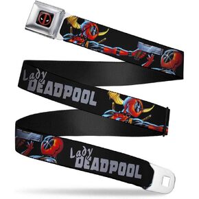 Buckle-Down Standard Seatbelt Belt Deadpool Regular in Saudi Arabia
