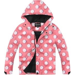 Spmor Boys Girls Waterproof Ski Jacket Hooded Snowboard Coat Windproof Winter Snow Outwear in Kuwait