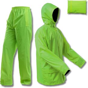 Rizzon Rain Suit Jacket/Trouser for Men Women Waterproof Lightweight Rain Gear for Outdoor Farm Fishing Motorcycle in Saudi Arabia