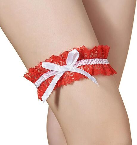 LeJulyeekay Wedding Garters for Bride Garters for Women Bridal Garter Belt Leg Garters for Thigh Highs in Saudi Arabia