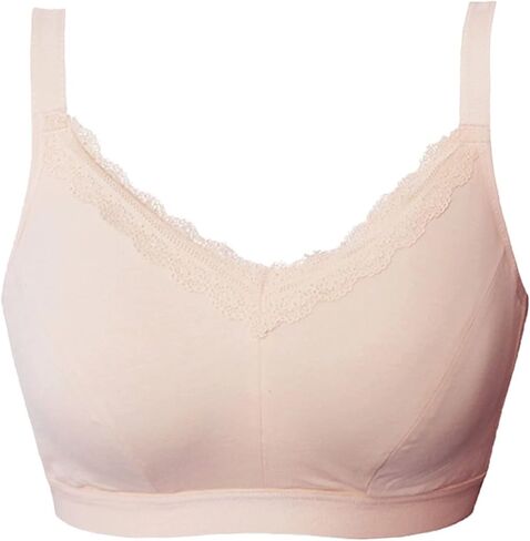 Cotton Post Surgery Bra for Mastectomy Women Silicone Breast Prosthesis with Pockets for Breast Forms in Kuwait