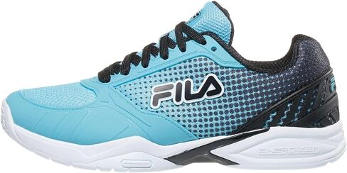 Fila Volley Zone Womens Pickleball Shoe Bluefish/Black (US Footwear Size System, Adult, Women, Numeric, Medium, 8) in Saudi Arabia