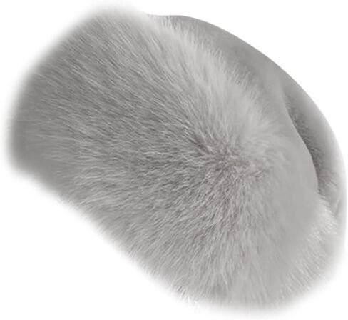 Women Winter Faux Fur Bucket Hat Warm Cap Fluffy Warm Hat for Women Teens Girls in Saudi Arabia