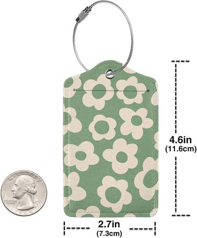 2 Pcs Bigfoot Luggage Tag for Suitcase, Identifiers Privacy Cover ID Label with Steel Loop, Cute Sasquatch Luggage Tags Birthday Gifts for Men Women Outdoor Travel Father's Mother's Day in Saudi Arabia