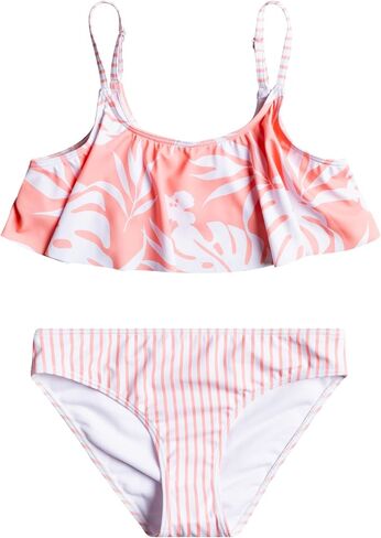 Roxy Girls' Flowers Addict Flutter Swim Set in Saudi Arabia