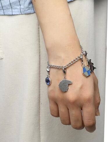 Harry Potter House of Ravenclaw 5-Piece Charm Bracelet in Saudi Arabia