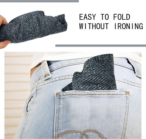 canmore fitting Original Newsboy Hats for Men Peaky Blinders Golf Silicone Caps Flat Beret Boston Chauffeur Tweed Wool Hat in Kuwait