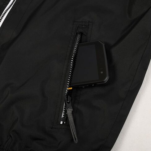 سترة Mywu خفيفة الوزن للرجال مع شبكة مبطنة للتنزه سيرًا على الأقدام والسفر ومقاومة للماء للرجال in Kuwait