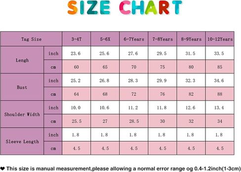 BANGSAUR Girls' Dresses, Cotton Summer Night Sleep Dress, 3-12 Years in Kuwait