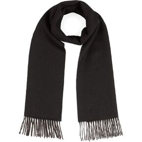 100% Pure Baby Alpaca Wool Scarf, Solid Natural Dye-free Colors for Men & Women