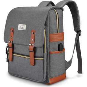 Ronyes Laptop Backpack for Women Unisex Black Backpack for School College 15.6’’ Travel Backpack (AllBlackWithUSB) in Kuwait