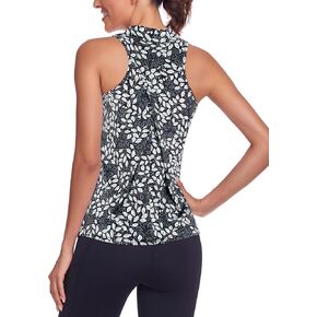 Tanst Sky Women's Racerback Tank Tops Quick Dry Sleeveless Workout Yoga Running Athletic Shirts
