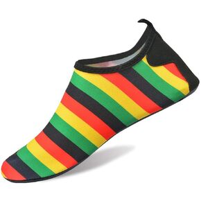 Water Shoes for Women and Men Quick-Dry Swim Beach Shoes for Outdoor Surfing Yoga Exercise Jamaica Flag Caribbean Reggae Rasta in Kuwait