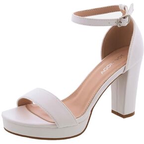 TOP Moda Platform High Heel Open Toe Dress Sandal Over the Toe Strap