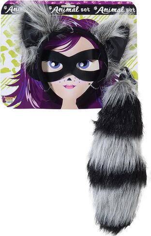 Forum Novelties Women's Playful Animals Raccoon Costume Accessory Set in Saudi Arabia