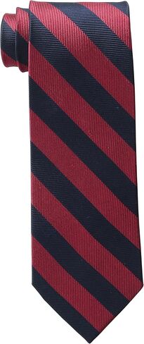 Bruno Piattelli Men's Club Stripe Silk Tie in Saudi Arabia